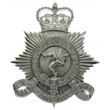 Isle of Man Constabulary Helmet Plate - Queen's Crown