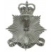 Isle of Man Constabulary Helmet Plate - Queen's Crown