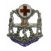 Royal Army Medical Corps (R.A.M.C.) Silver & Enamel Sweetheart Brooch