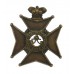 Victorian King's Royal Rifle Corps (K.R.R.C.) Militia Small Cap Badge