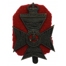 King's Royal Rifle Corps (K.R.R.C.) Cap Badge - King's Crown