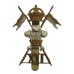 12th Royal Lancers Cap Badge - King' Crown