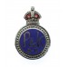Perthshire & Kinross-shire Special Constabulary Enamelled Lapel Badge - King's Crown