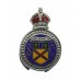 Clackmannanshire Special Constabulary Enamelled Lapel Badge - King's Crown