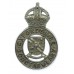 Oxfordshire Constabulary Cap Badge - King's Crown