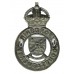 Oxfordshire Constabulary Cap Badge - King's Crown