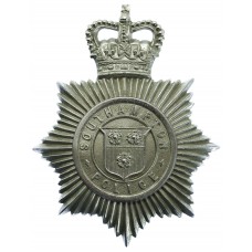 Southampton Police Helmet Plate - Queen's Crown