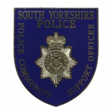 South Yorkshire Police Community Support Officer PCSO Enamelled Cap Badge