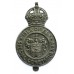 Isle of Ely Special Constabulary Cap Badge - King's Crown