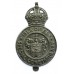 Isle of Ely Special Constabulary Cap Badge - King's Crown