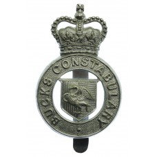 Buckinghamshire Constabulary Cap Badge - Queen's Crown