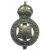 Durham Special Constabulary Cap Badge - King's Crown