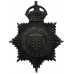 Reading Borough Police Night Helmet Plate - King's Crown