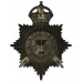 Reading Borough Police Night Helmet Plate - King's Crown
