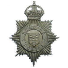 Reading Borough Police Helmet Plate - King's Crown