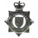 Leicestershire Constabulary Senior Officer's Enamelled Cap Badge - Queen's Crown