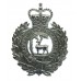 Berkshire Constabulary Wreath Helmet Plate - Queen's Crown