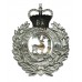 Berkshire Constabulary Wreath Helmet Plate - Queen's Crown