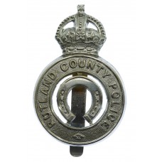 Rutland County Borough Police Cap Badge - King's Crown