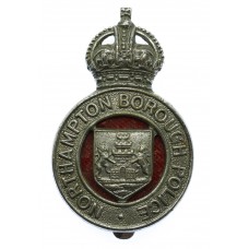 Northampton Borough Police Cap Badge - King's Crown