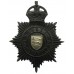 Essex Constabulary Night Helmet Plate - King's Crown