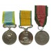 1854 Crimea Medal , Baltic Medal and Turkish Crimea Medal Group of Three - John Carruthers, H.M.S. Odin