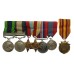 Superb 1908 IGS (Mohmand 1933), 1936 IGS (NWF 1936-37) and WW2 Prisoner of War Medal Group - Cpl. C. Hayler, Royal Tank Corps / 4th  Royal Tank Regiment