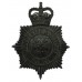 Manchester & Salford Police Night Helmet Plate - Queen's Crown