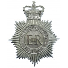 Metropolitan Police Helmet Plate - Queen's Crown