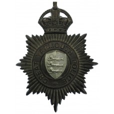 Great Yarmouth Police Night Helmet Plate - King's Crown