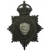 Great Yarmouth Police Night Helmet Plate - King's Crown