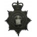 Ipswich Borough Police Night Helmet Plate - Queen's Crown