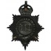 Essex Constabulary Numbered Helmet Plate - King's Crown
