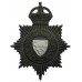 West Sussex Constabulary Night Helmet Plate - King's Crown