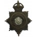 Hampshire Constabulary Night Helmet Plate - King's Crown