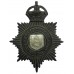 Herefordshire Constabulary Night Helmet Plate - King's Crown