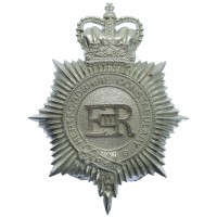 Hertfordshire Constabulary Helmet Plate - Queen's Crown