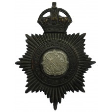 Bedfordshire Constabulary Night Helmet Plate - King's Crown