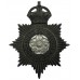 Lancashire Constabulary  Night Helmet Plate - King's Crown