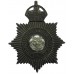 West Riding Constabulary Night Helmet Plate - King's Crown