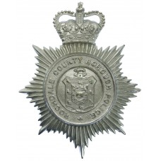 Rochdale County Borough Police Helmet Plate - Queen's Crown