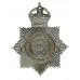 Hull City Police Small Helmet Plate - King's Crown