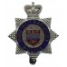 British Transport Police (B.T.P.) Enamelled Cap Badge - Queen's Crown