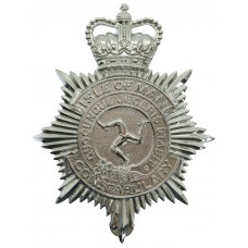 Isle of Man Constabulary Helmet Plate - Queen's Crown