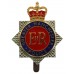 Greater Manchester Police Enamelled Star Cap Badge - Queen's Crown