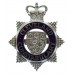 Cleveland Constabulary Senior Officer's Enamelled Cap Badge - Queen's Crown