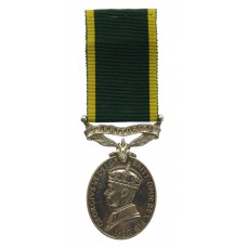 George VI Territorial Efficiency Medal - Pte. S.H. Stephens, King's Shropshire Light Infantry