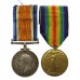 WW1 Prisoner of War British War & Victory Medal Pair - Pte. F. Payne, West Yorkshire Regiment