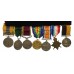 Sudan, WW1 Mentioned in Despatches, LS&GC and Territorial Efficiency Medal Group of Seven - W.O.2. H. Hartley, Royal Artillery