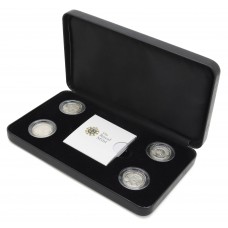 Royal Mint 2010 - 2011 UK Capital Cities Silver Proof £1 Coin Collection (4 Coins)